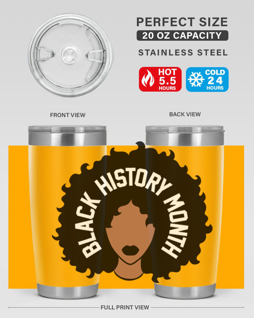 black history month afro woman 239#- black words phrases- Cotton Tank