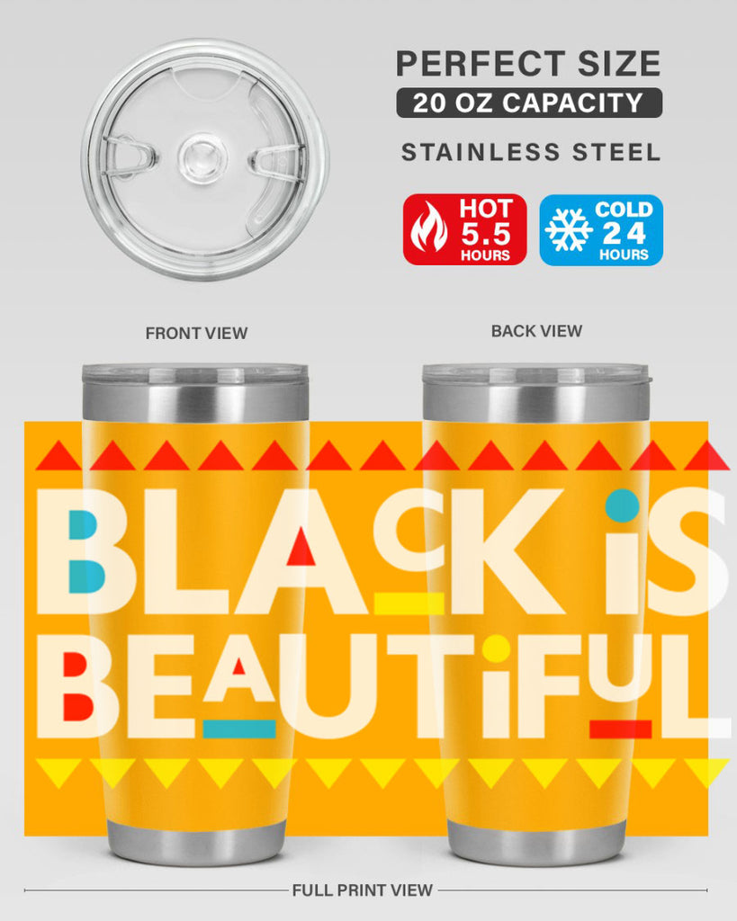 black is beautiful 235#- black words phrases- Cotton Tank