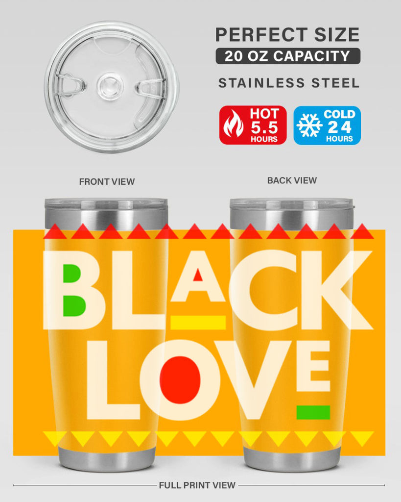 black love 228#- black words phrases- Cotton Tank