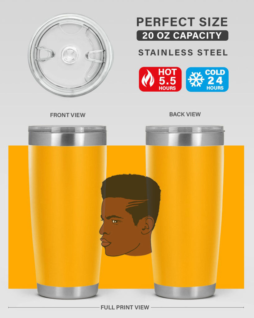 black man 28#- black men - boys- tumbler