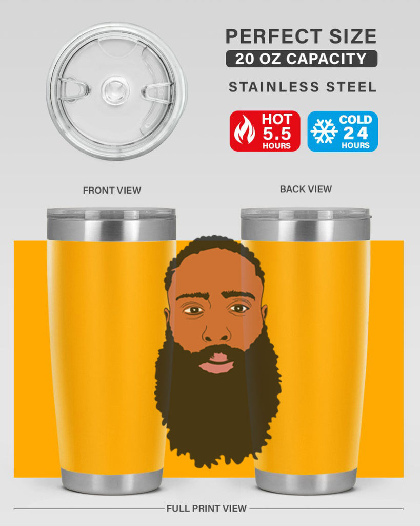 black man style 2#- black men - boys- tumbler