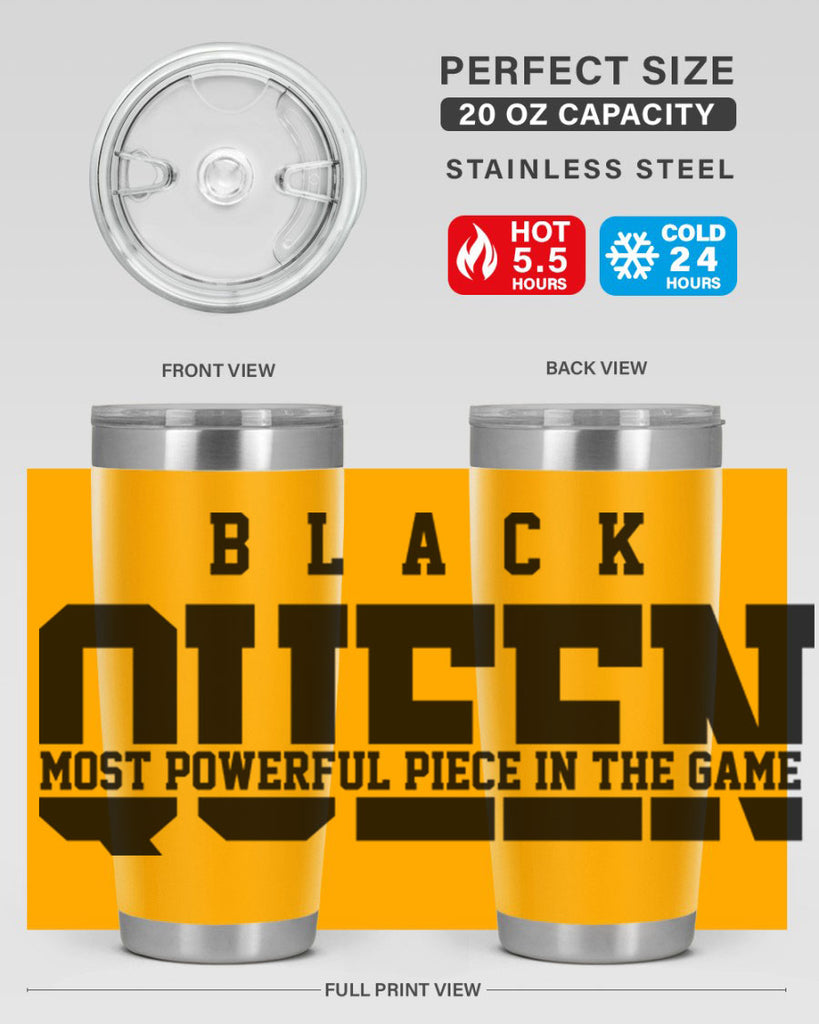 black queen 223#- black words phrases- Cotton Tank