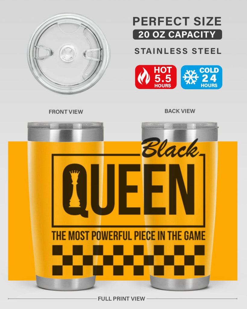 black queen chess checkered 221#- black words phrases- Cotton Tank