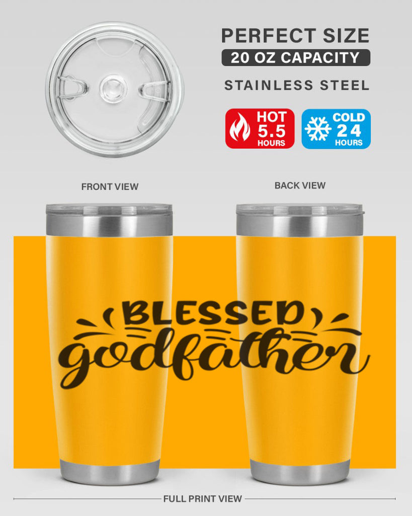 blessed godfather 3#- God Parent- Tumbler