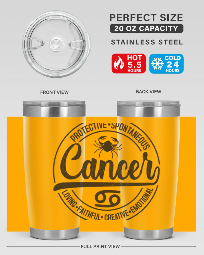 cancer 153#- zodiac- Tumbler
