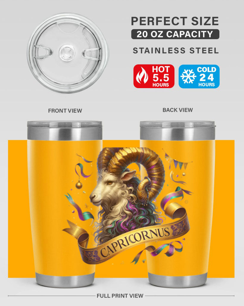 capricorn 209#- zodiac- Tumbler