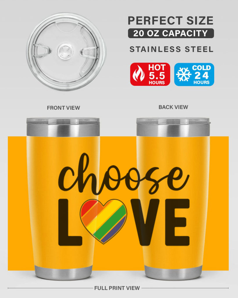 chooselove 150#- lgbt- Tumbler