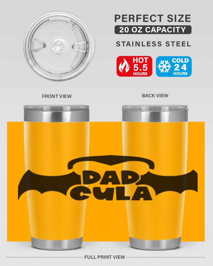 dadcula 80#- halloween- Tumbler
