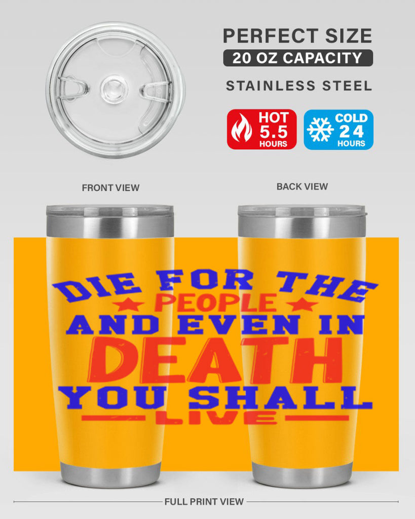 die for the people Style 77#- Fourt Of July- Tumbler
