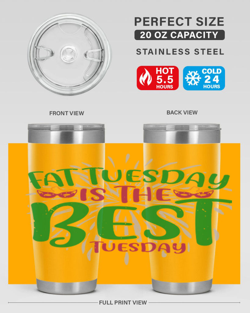 fat tuesday is the best tuesday 88#- mardi gras- Tumbler