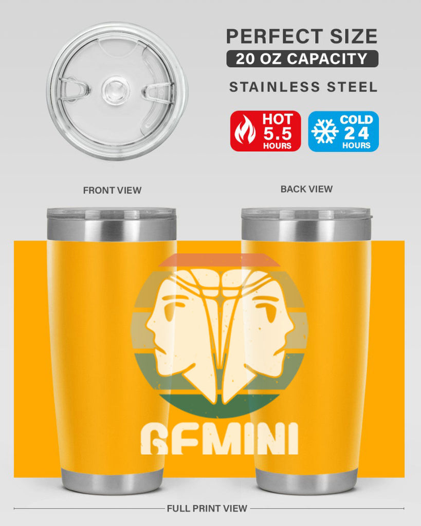 gemini 236#- zodiac- Tumbler