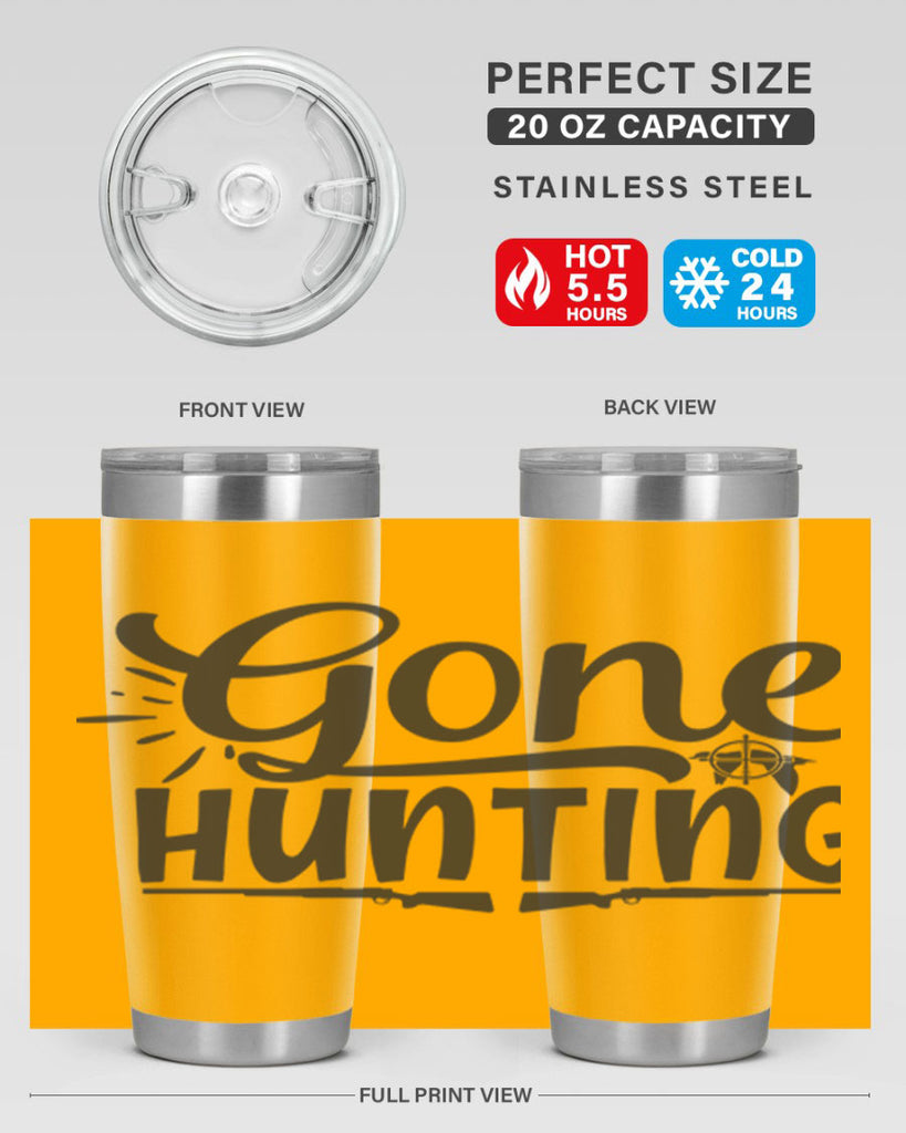 gone hunting 13#- hunting- Tumbler