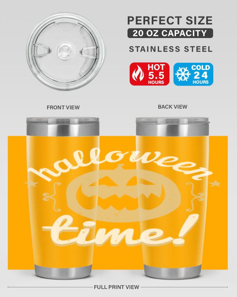 halloween time 157#- halloween- Tumbler