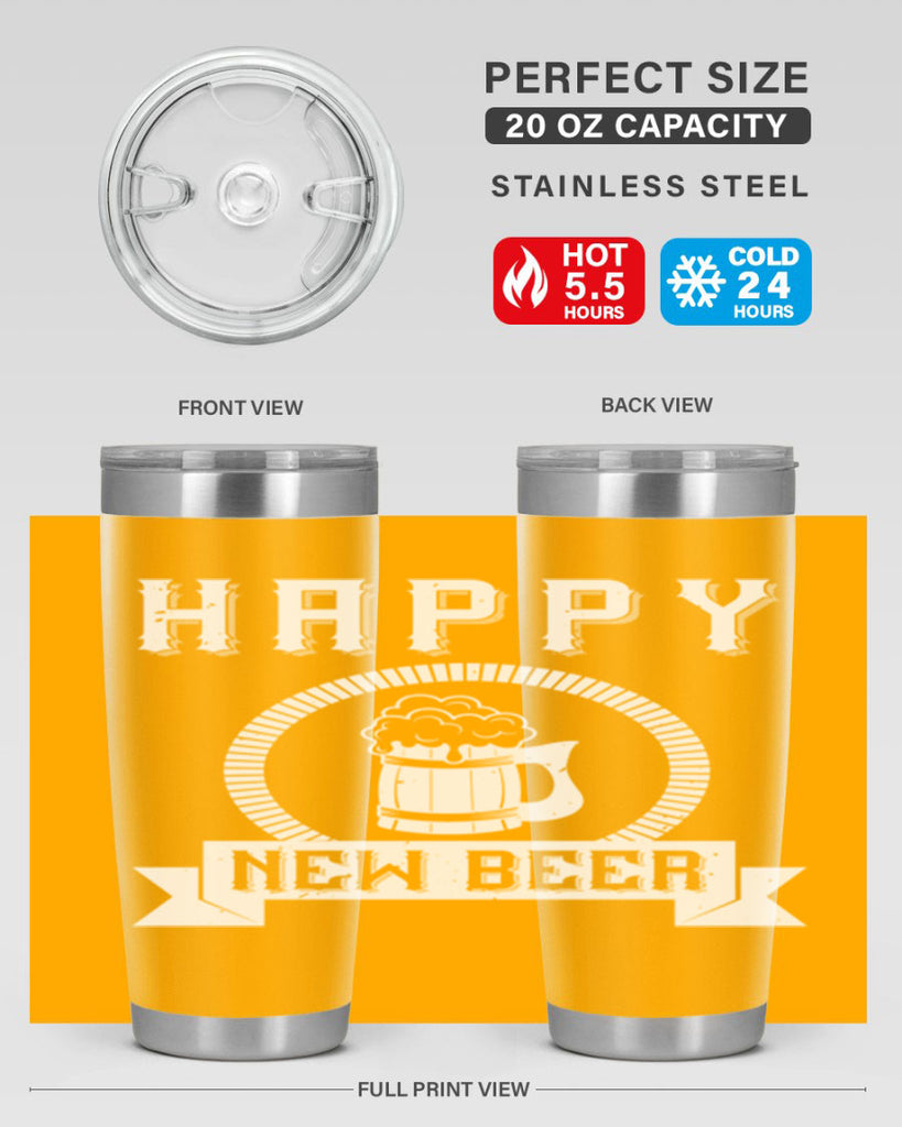happy new beer 86#- beer- Tumbler
