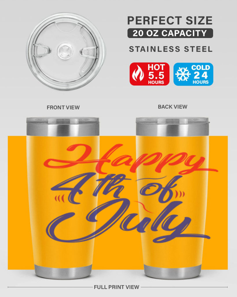 happy th july design Style 99#- Fourt Of July- Tumbler