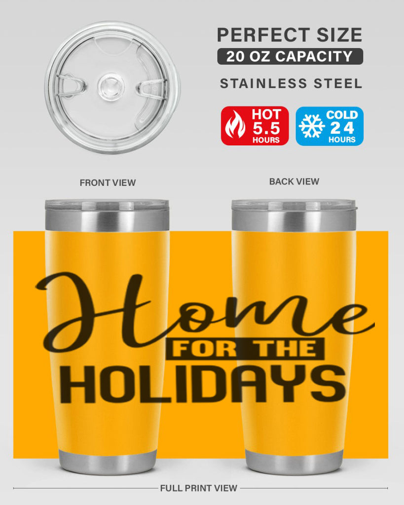 home for the holidays 194#- winter- Tumbler