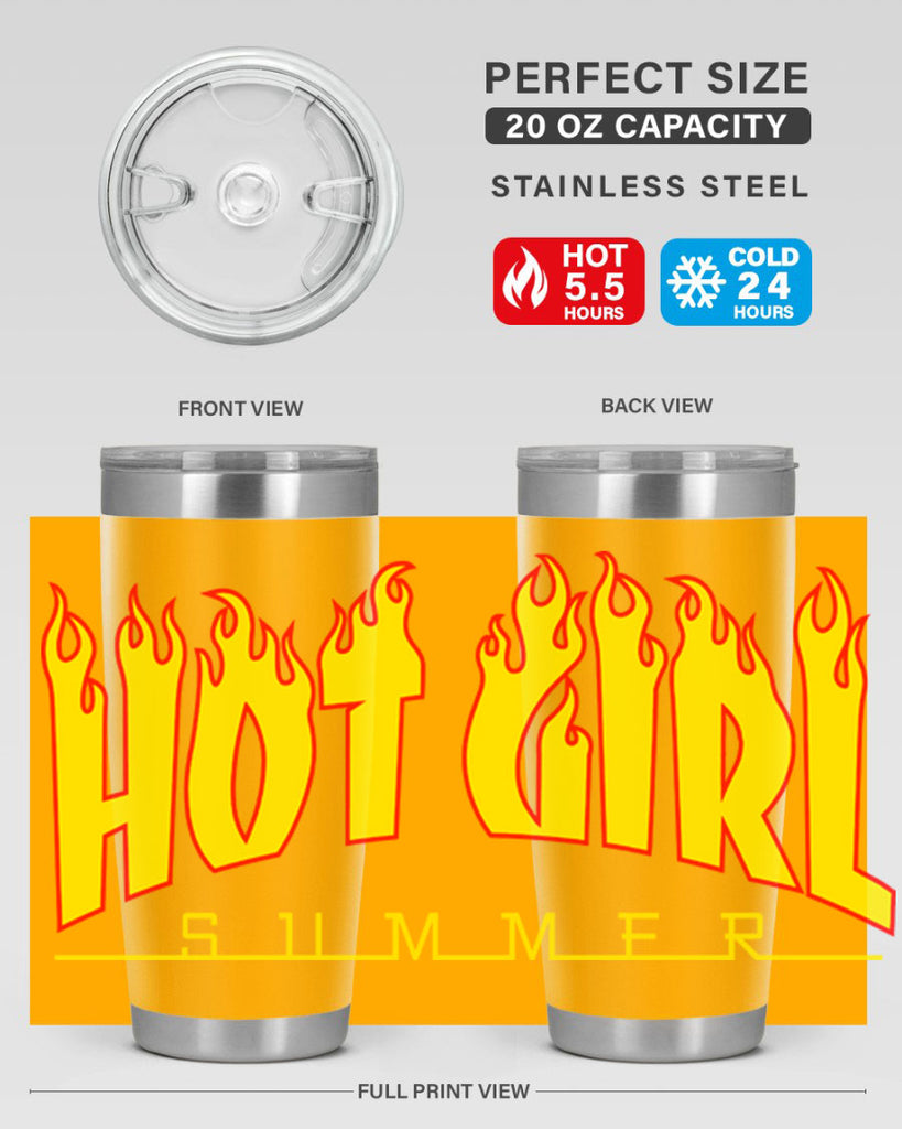 hot girl  summer fire 123#- black words phrases- Cotton Tank