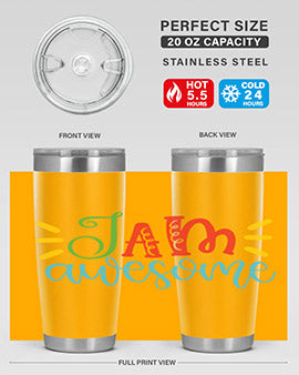 i am awesome Style 18#- autism- Tumbler