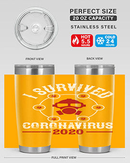 i survived coronavirus Style 32#- corona virus- Tumbler
