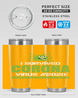 i survived coronavirus Style 33#- corona virus- Tumbler
