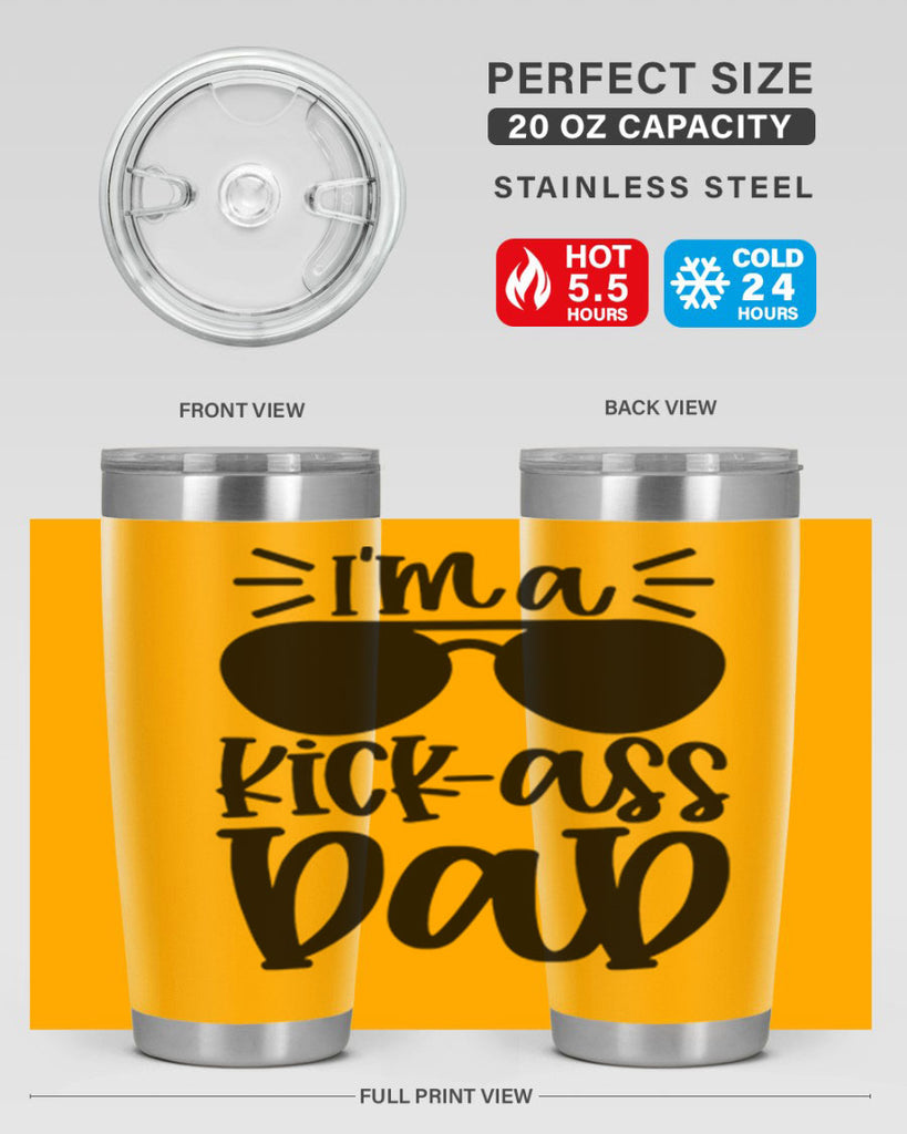 im a kickass dad 35#- fathers day- Tumbler
