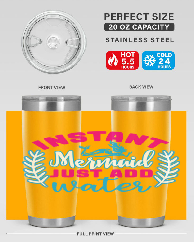 instant mermaid just add water 272#- mermaid- Tumbler