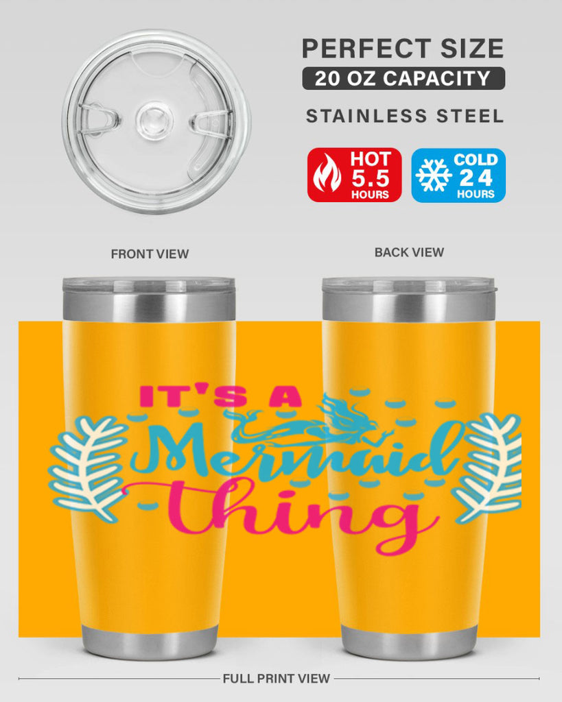 its a mermaid thing 278#- mermaid- Tumbler