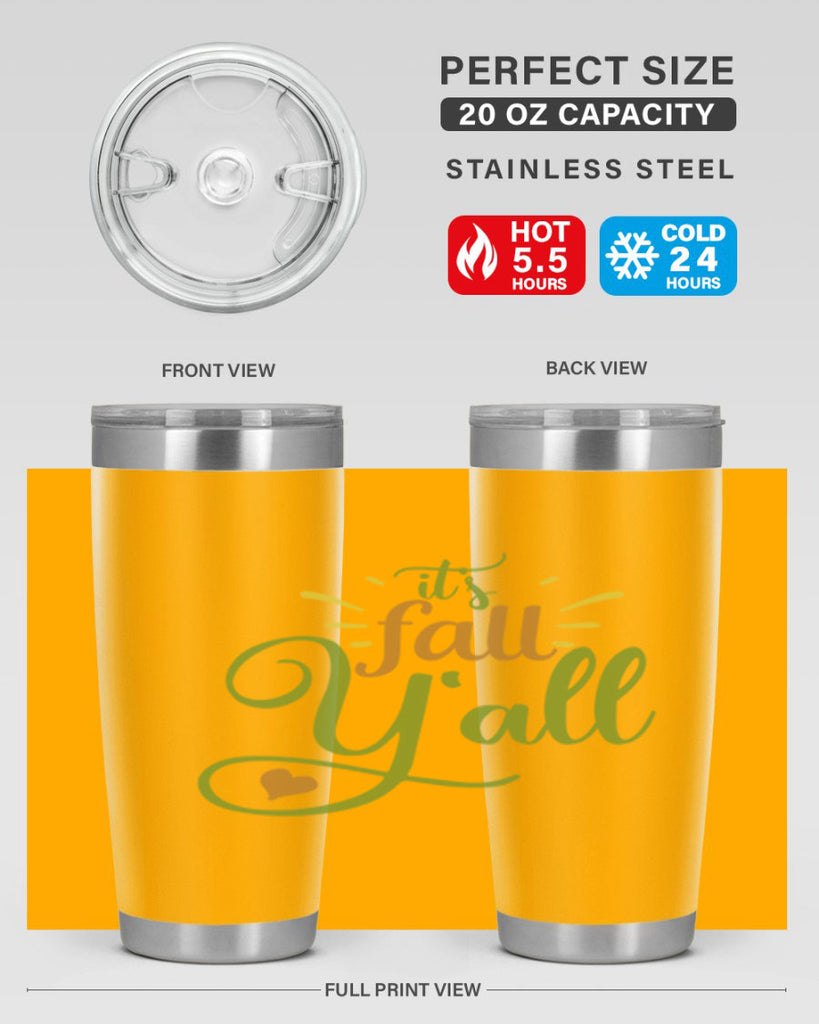 its fall yall 53#- thanksgiving- Tumbler