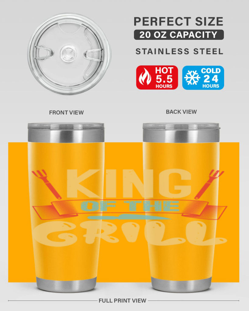 king of the grill 29#- bbq- Tumbler