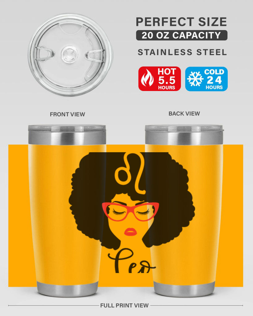 leo 298#- zodiac- Tumbler