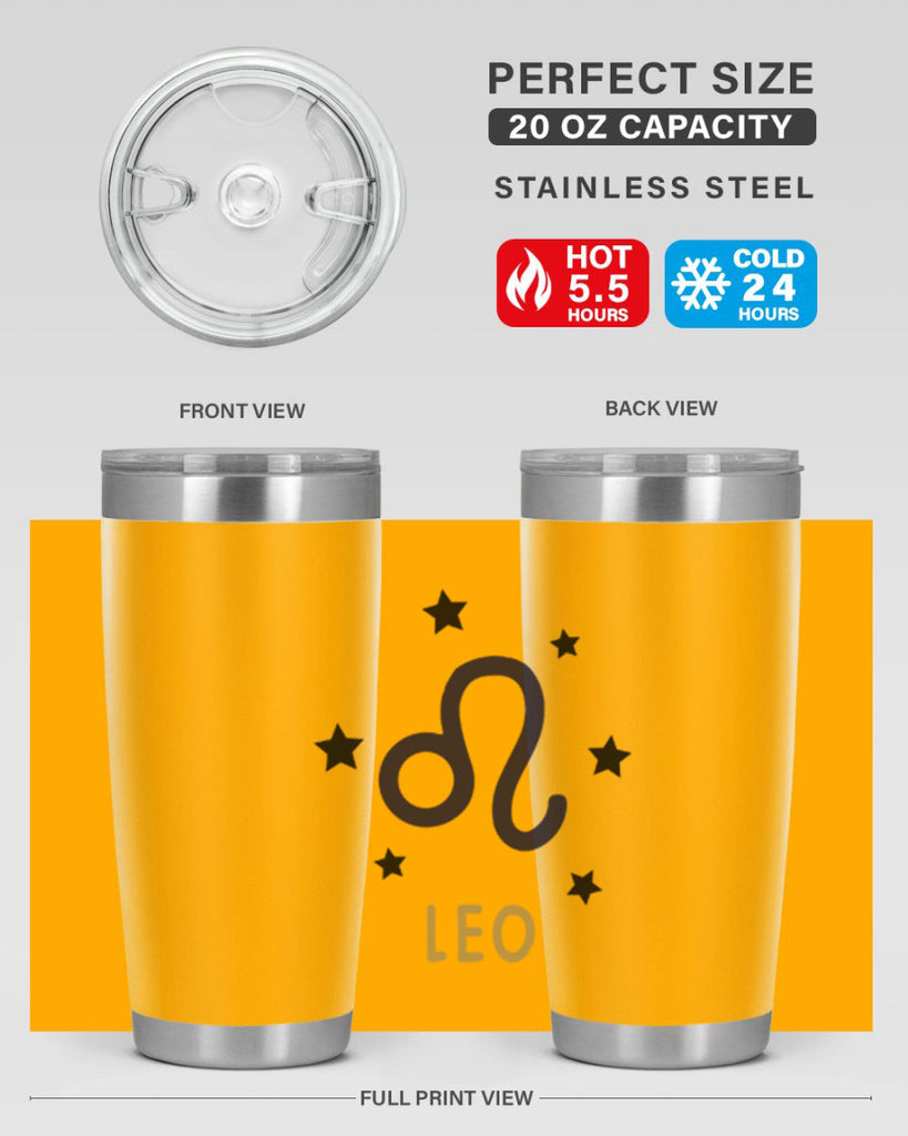 leo 305#- zodiac- Tumbler