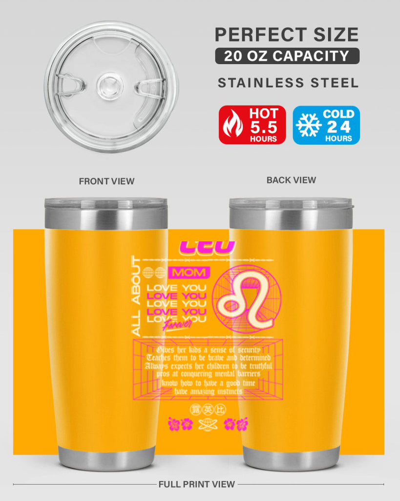 leo 308#- zodiac- Tumbler
