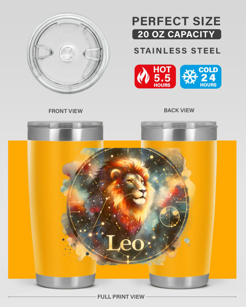 leo 312#- zodiac- Tumbler