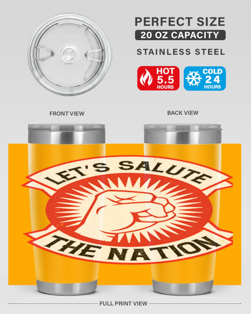 lets selut the nation Style 126#- Fourt Of July- Tumbler
