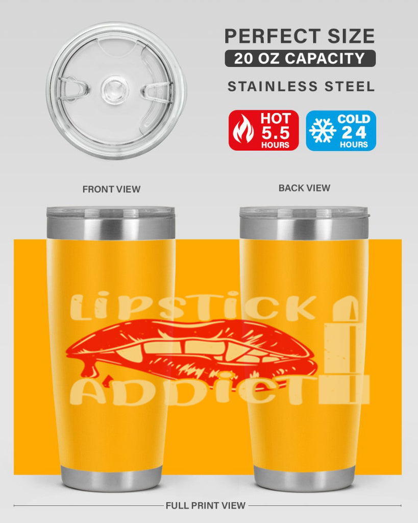 lipstick addict Style 197#- make up- Tumbler