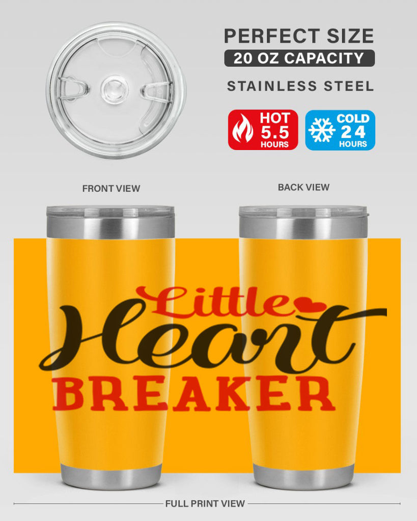little heart breaker 76#- valentines day- Tumbler