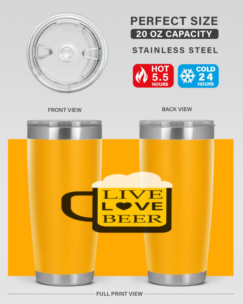 live love beer 63#- beer- Tumbler