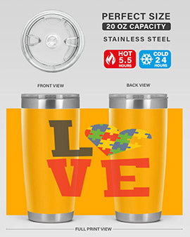 love Style 29#- autism- Tumbler