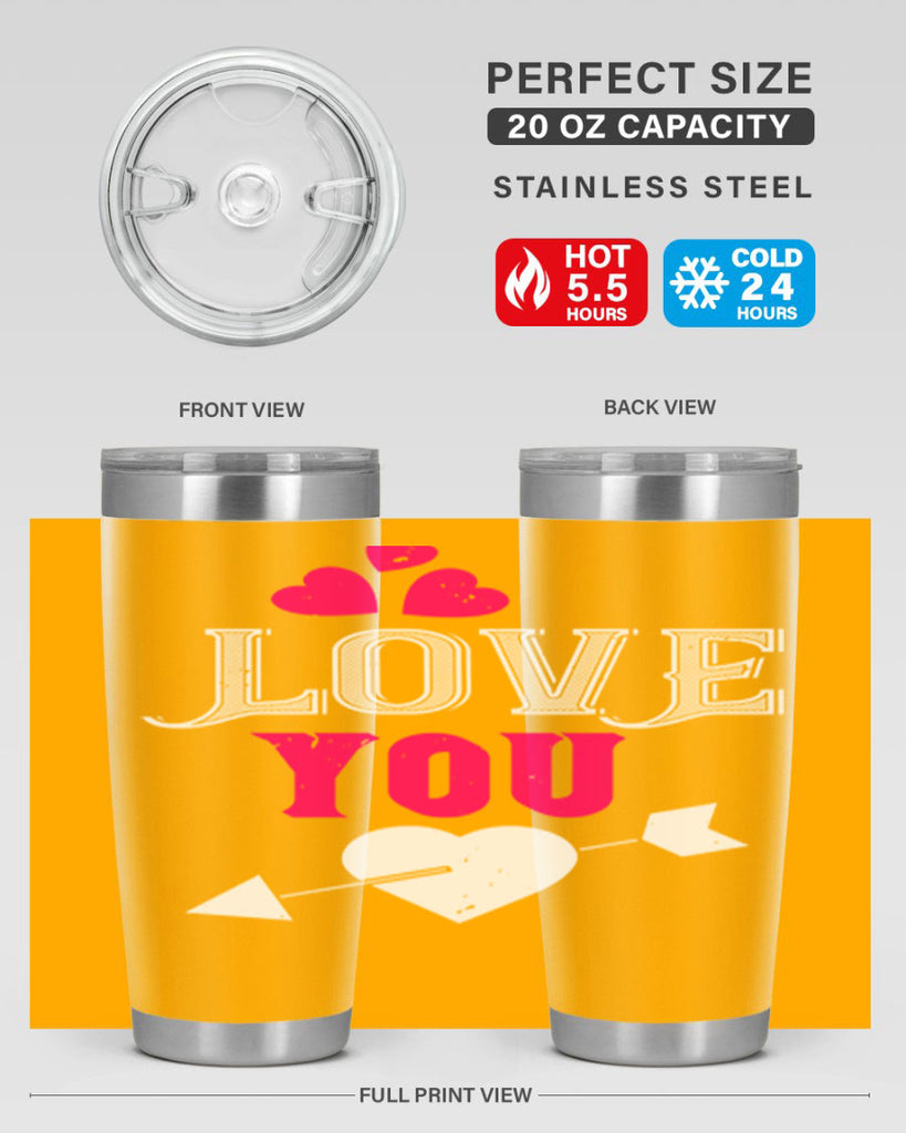 love you 42#- valentines day- Tumbler