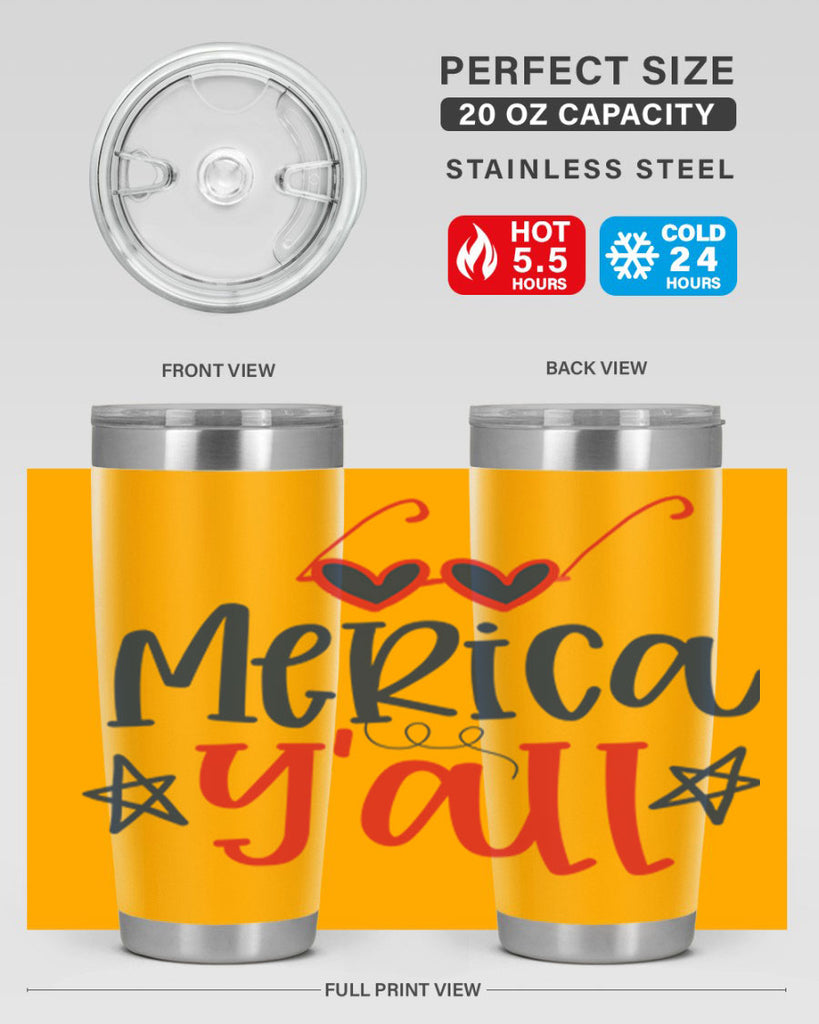 merica y all Style 82#- Fourt Of July- Tumbler