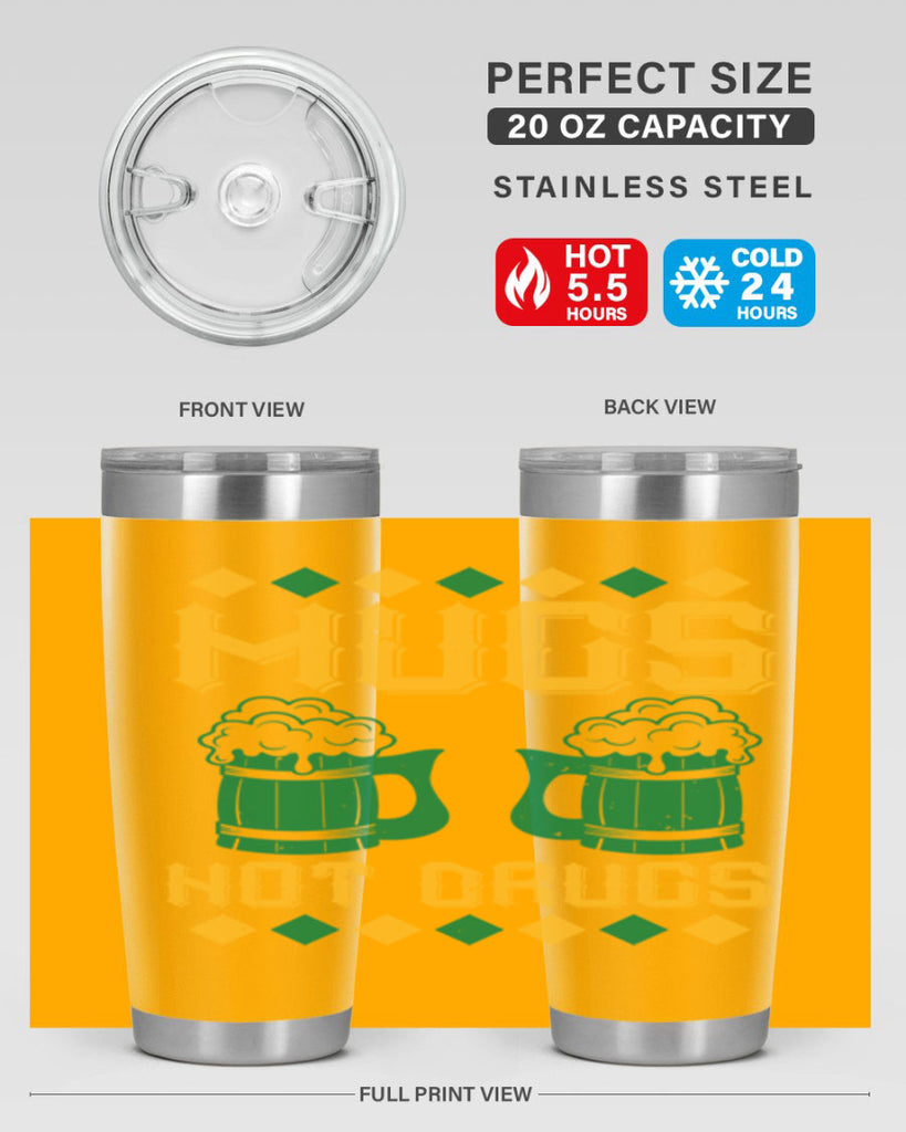 mugs not drugs 59#- beer- Tumbler