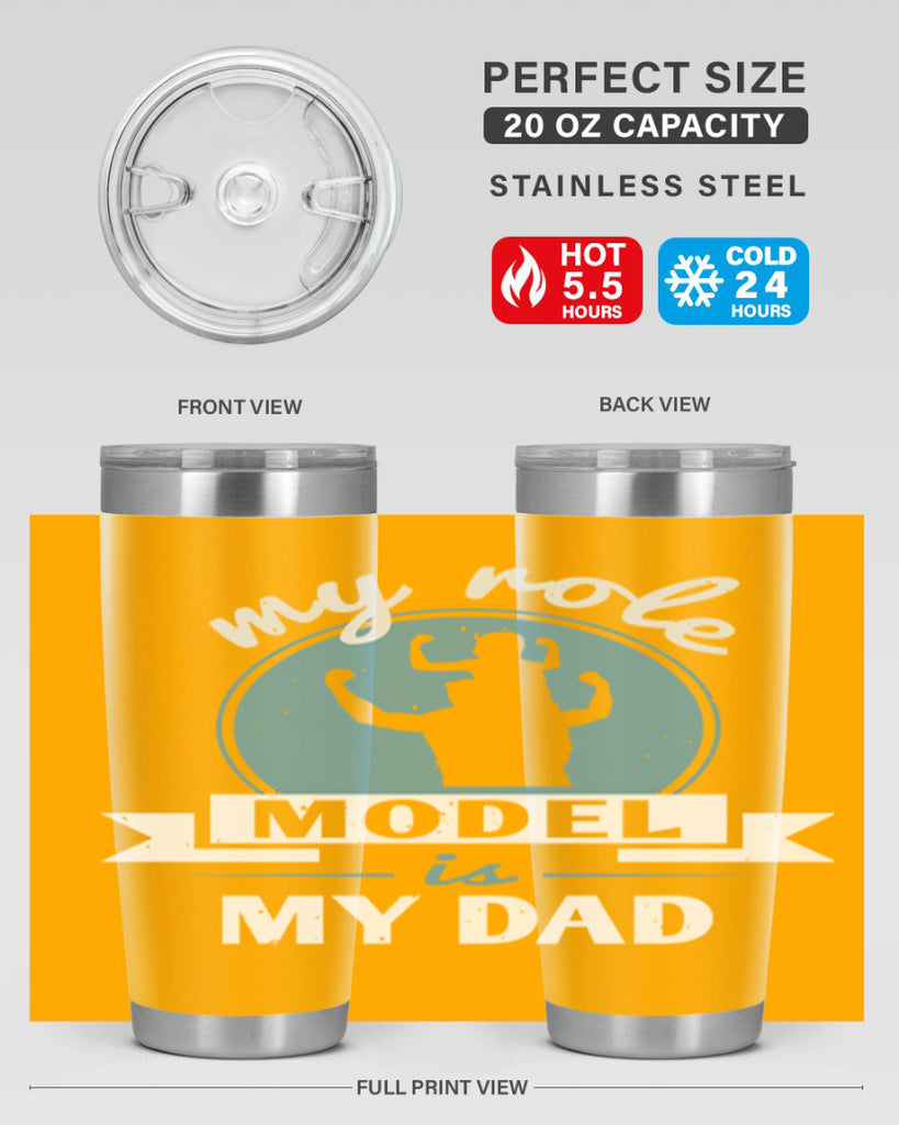 my role model is my dad 182#- fathers day- Tumbler