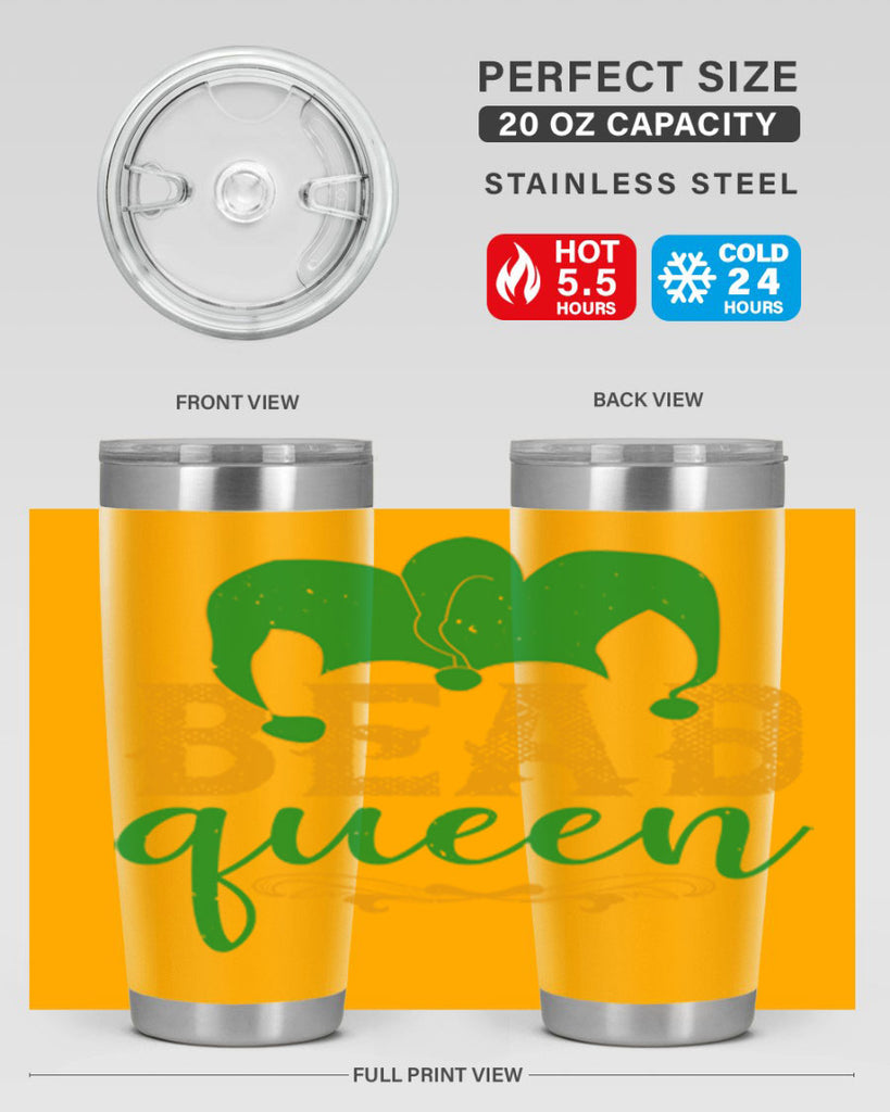 new orleans new me 42#- mardi gras- Tumbler