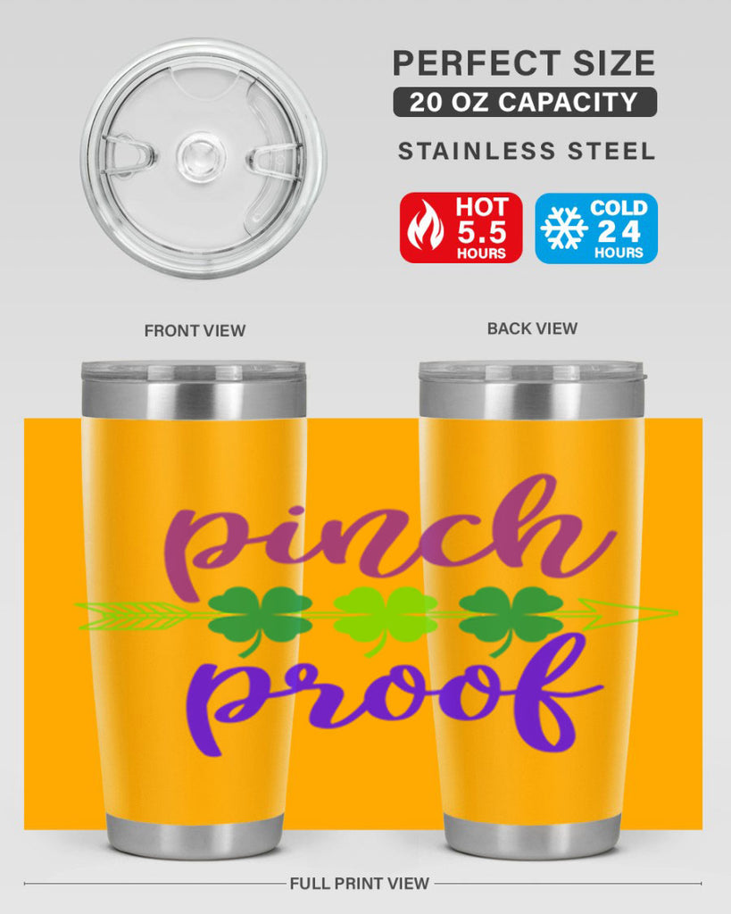 pinch proof 3#- mardi gras- Tumbler