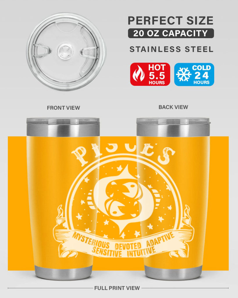 pisces 48#- zodiac- Tumbler