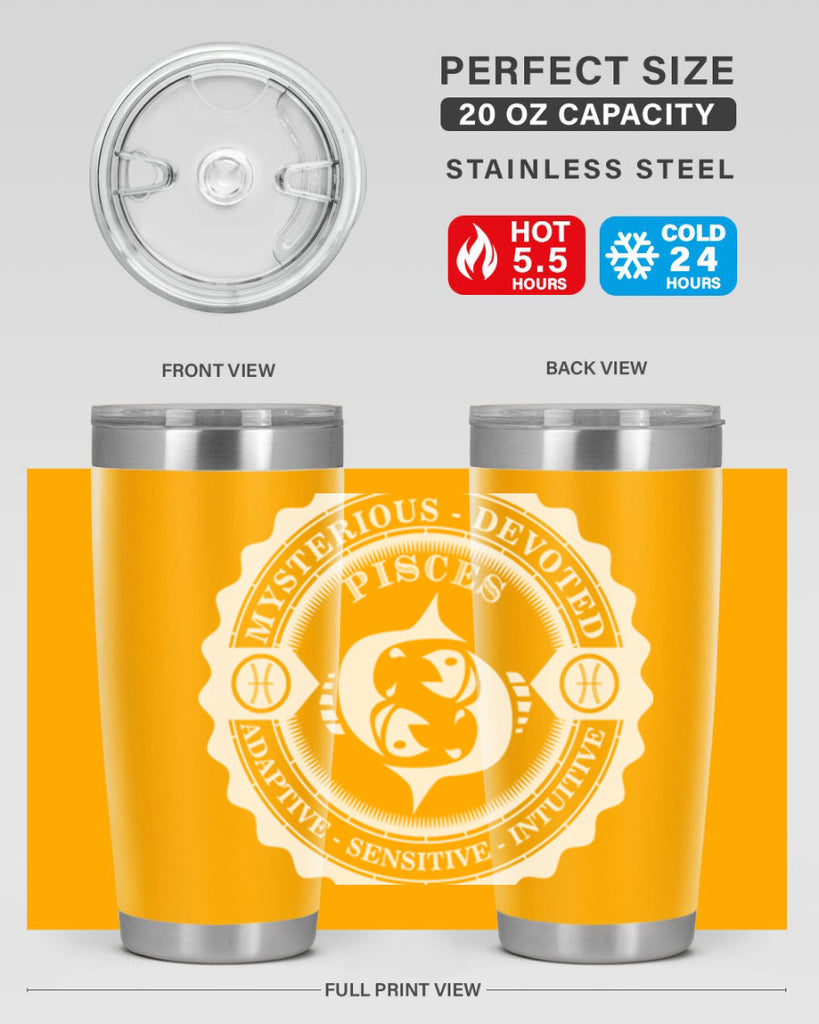 pisces 50#- zodiac- Tumbler