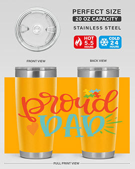 proud dad Style 36#- autism- Tumbler