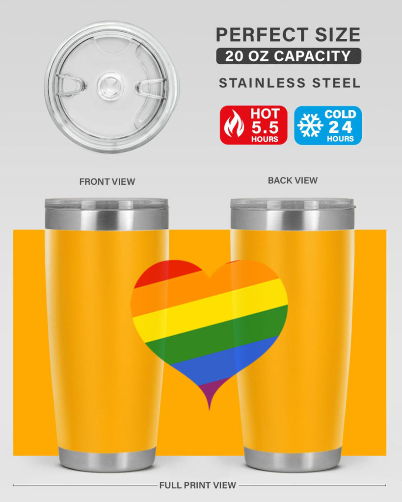 rainbow hear 8#- lgbt- Tumbler