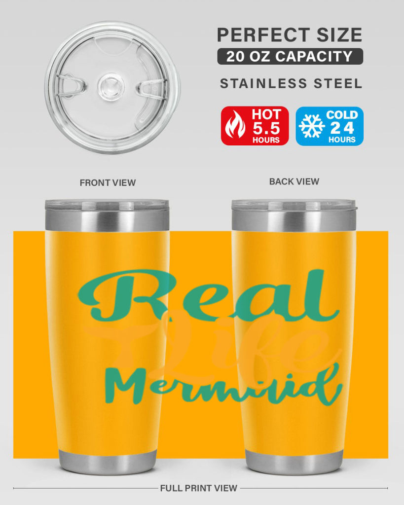 real life mermaid Style 80#- summer- Tumbler
