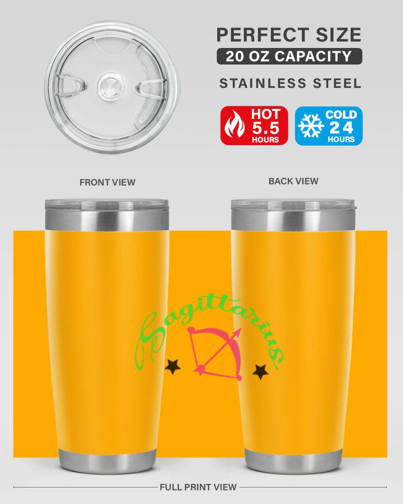 sagittarius 404#- zodiac- Tumbler